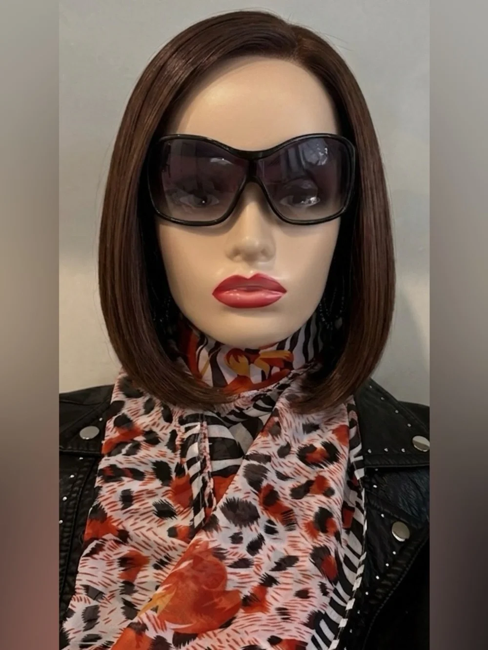 Wild at Heart Mixed Animal & Floral Print Chiffon Scarf - Picture 3 of 12